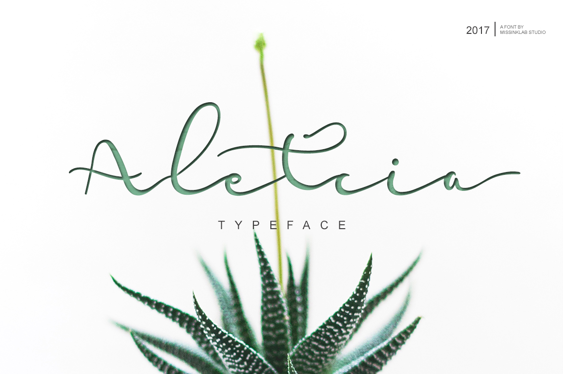 Aletcia: The Modern Handwritten Script Font for Polished Branding