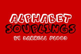 Alphabet Souplings: The 3D Decorative Typeface for Playful Web Design