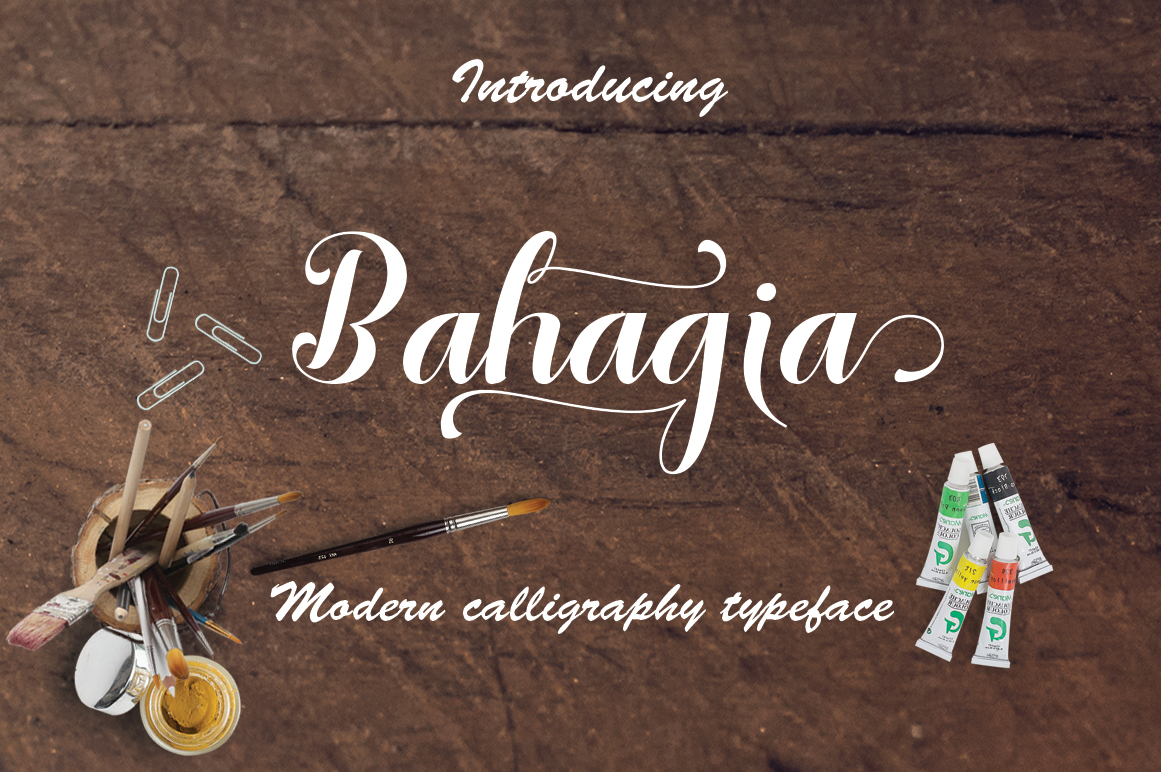 Bahagia: The Modern Script Handwritten Font for Digital Branding