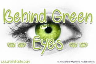 Behind Green Eyes: A Script Handwritten Typeface for High-Impact Campaigns