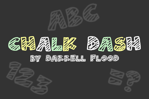 Chalk Dash Typeface for Bold Brand Identity