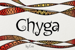 Chyga: The Humanist Serif Typeface for Handmade Branding