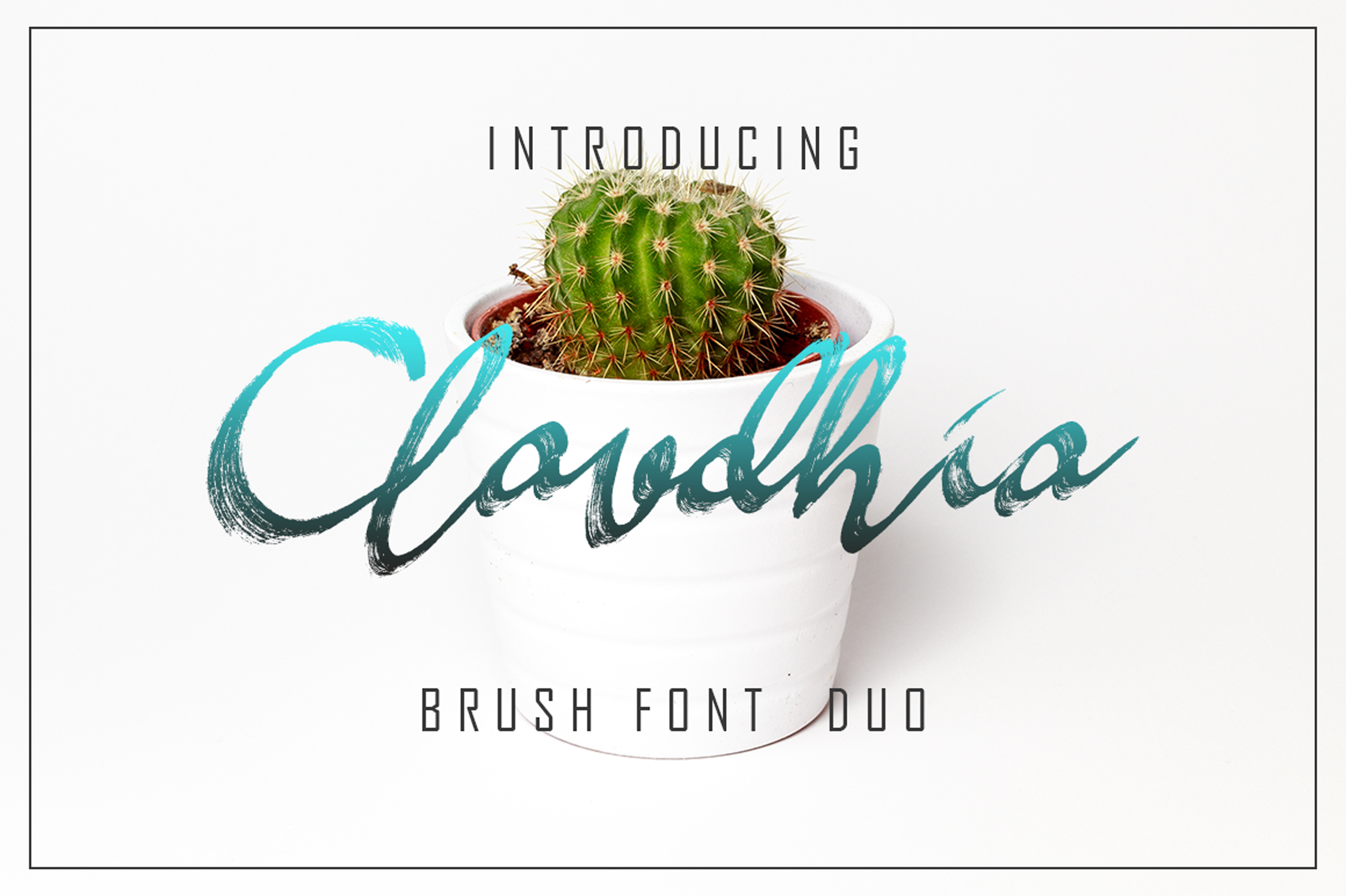 Claudhi and Jhelio: A Playful Script Duo for Editorial Design