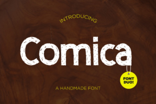Comica: A Handmade Typeface for Authentic Small Business Branding
