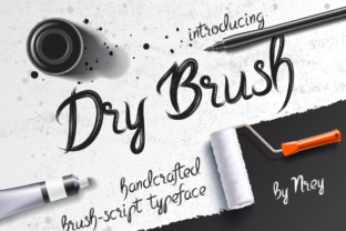 Dry Brush: The Perfect Script Handwritten Font for Editorial Design
