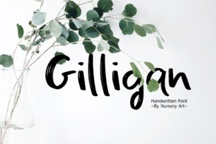 Gilligan: A Modern Script Handwritten Font for Brand Identity