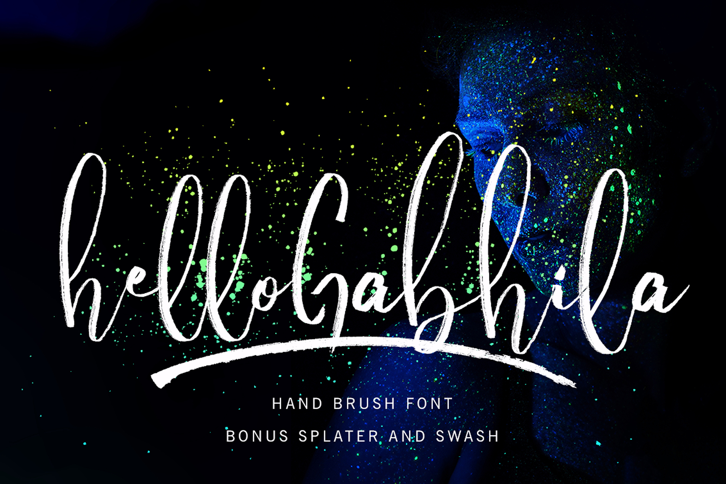 Hello Gabhila Brush Script Font for Branding