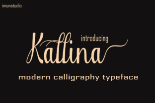 Kallina: The Modern Script Handwritten Font for Polished Branding