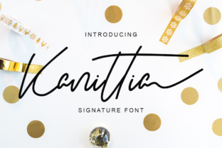Kanittia: A Modern Script Handwritten Font for Standout Craft Designs