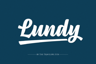 Lundy: The Bold Script Handwritten Font for Modern Crafters