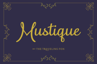 Mustique Font Review: Elegant Script Handwritten Design