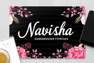 Navisha Script Typeface Review for Handmade Brands