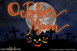 October Moon: A Magical Calligraphy Font for Handmade Brands