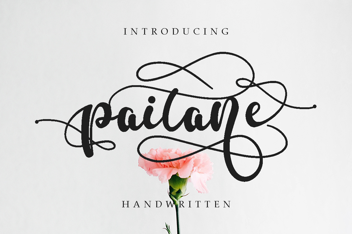 Paitane: A Modern Script Handwritten Font for Editorial Design