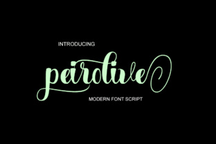 Peirolive: The Handmade Script Font for Elegant Branding