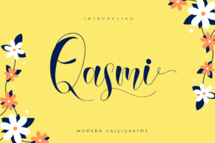 Qasmi Script Typeface for Modern Web Design