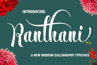 Ranthani: The Expressive Handwritten Font for Boutique Branding