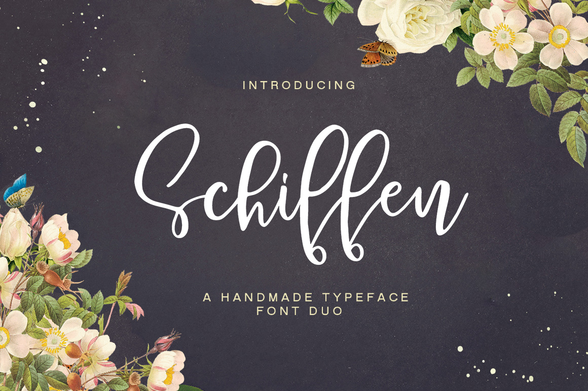 Schiffen Script: A Hand-Brushed Typeface for Modern Branding