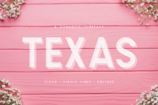 Why Texas a Romantic Typeface Elevates Bold Campaign Visuals