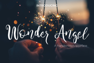 Wonder Angel Typeface Review for Social Campaigns
